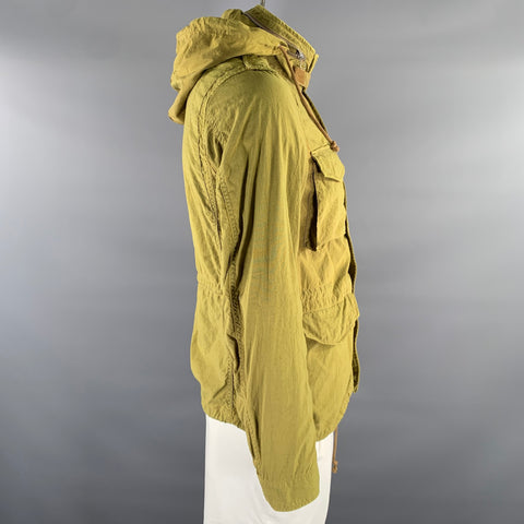 BEAMS PLUS Chest Size M Green Olive Nylon Military Jacket