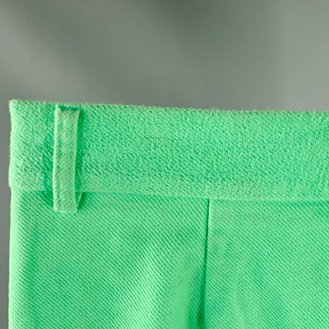 SIES MARJAN Size 30 Green Mint Twill Cotton Velvet Straight Casual Pants