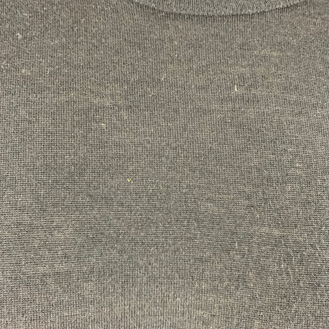 DOLCE & GABBANA Size M Navy Knit Cashmere Crew Neck Pullover