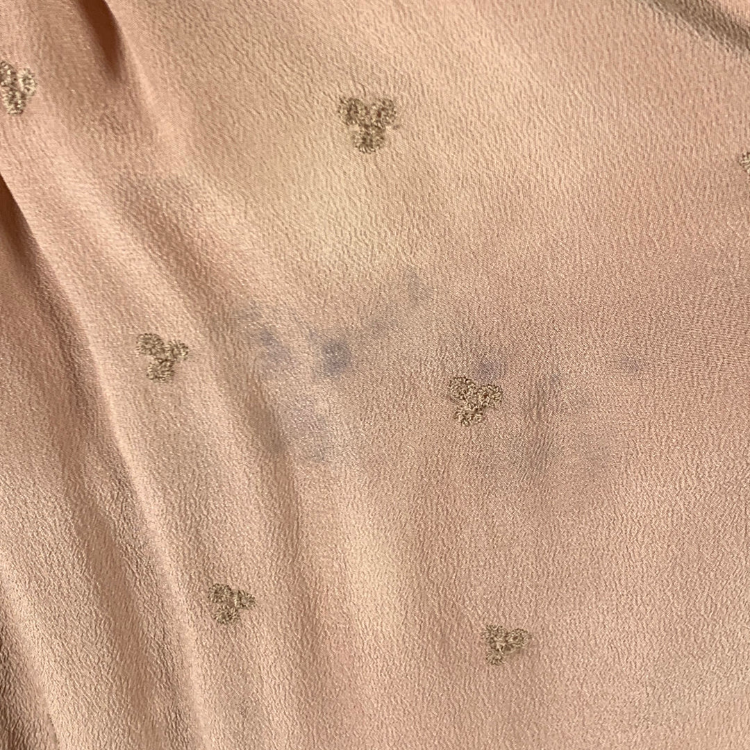 OPENING CEREMONY Size S Pink Silk Embroidered Harem Casual Pants