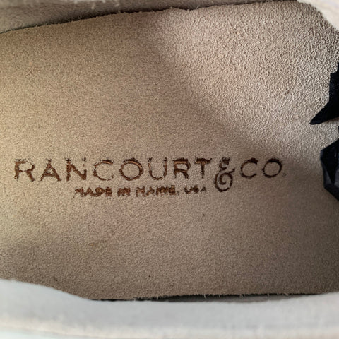 RANCOURT & CO. Size 7  Court Classic 2.0 White Leather Low Top Sneakers