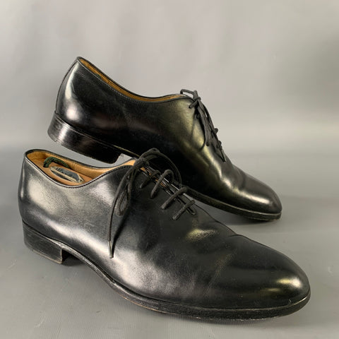GRAVATTI WILKES BASHFORD Size 9.5 Black Leather Lace Up Shoes