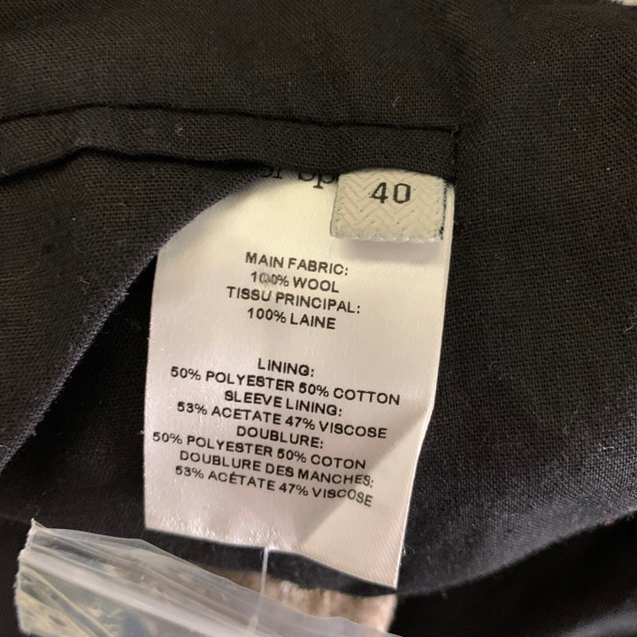 OLIVER SPENCER Size M Brown Wool Car Coat