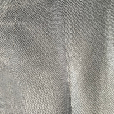 PATRICK COX Size 40 Grey Wool Flat Front Dress Pants