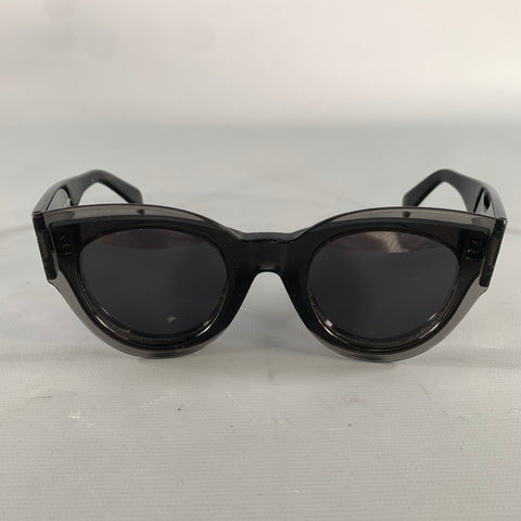 CELINE Grey Acetate Sunglasses