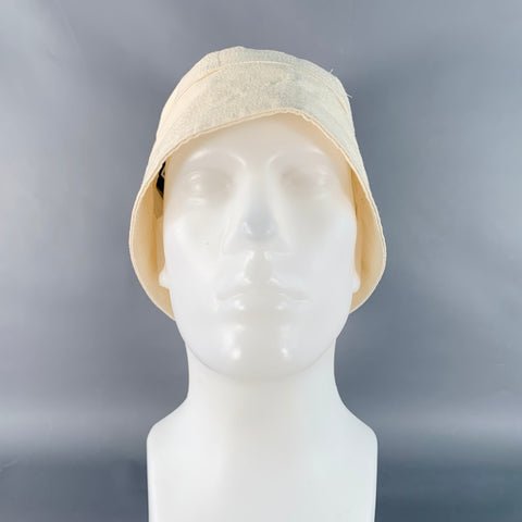 JACQUEMUS Beige Cotton Canvas Bucket Hat