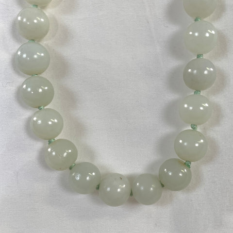 NO BRAND Green Jade Stone Necklace