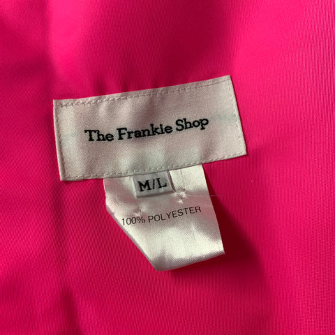 THE FRANKIE SHOP Size M/L Pink Polyester Shirt Jacket Shirt