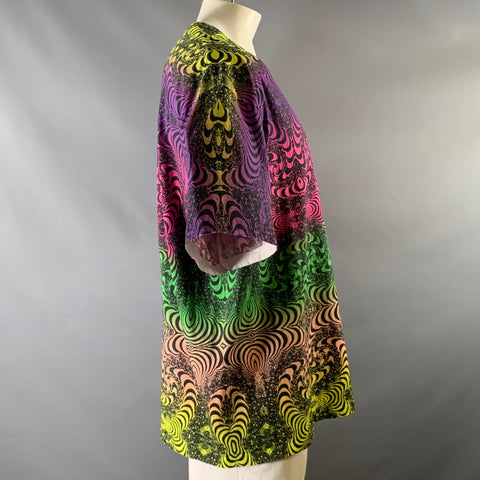 GALLERY DEPT. Size XXL Multi-Color Print Cotton Crew-Neck T-shirt