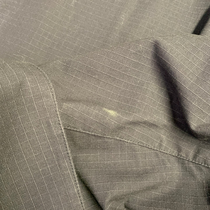 GREI Size XL Navy Cotton Two Pockets Buttoned Jacket