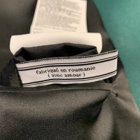 AMI by ALEXANDRE MATTIUSSI Size 42 Green Wool Twill Notch Lapel Suit