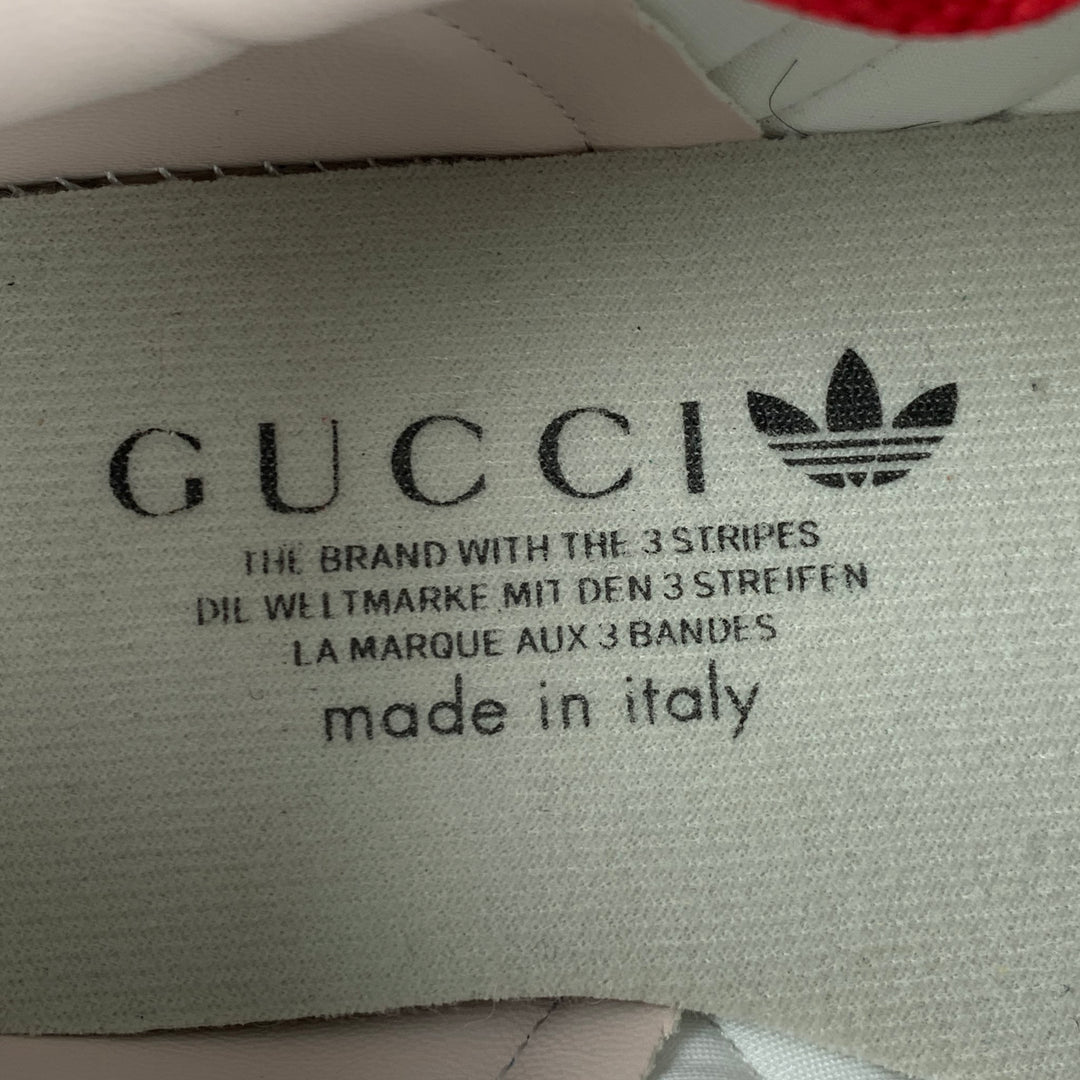 GUCCI Size 10 Blue Green Nylon Low Top Sneakers – Sui Generis Designer  Consignment