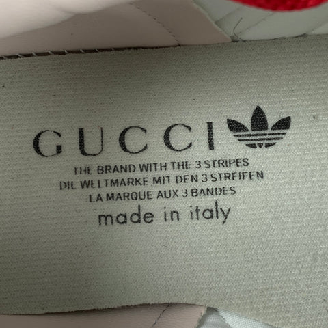 GUCCI Size 10 Blue Green Nylon Low Top Sneakers