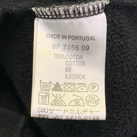 GIVENCHY Taille XXS Sweatshirt Zippé à Capuche en Coton Noir