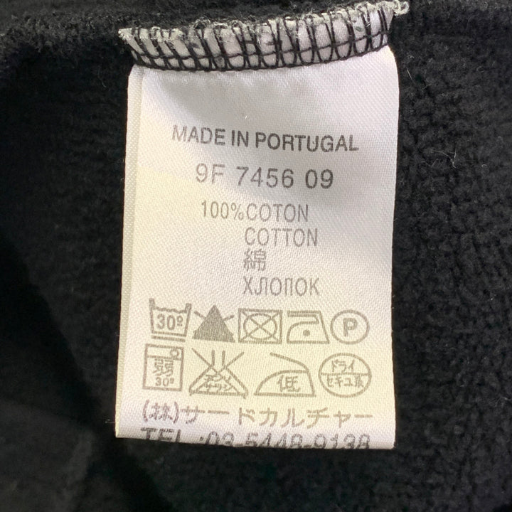 GIVENCHY Size XXS Black Cotton Hooded Zip Up Sweatshirt