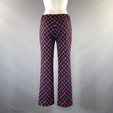 MARNI Size S Burgundy Pink & Blue Not Listed diamond Straight leg Casual Pants