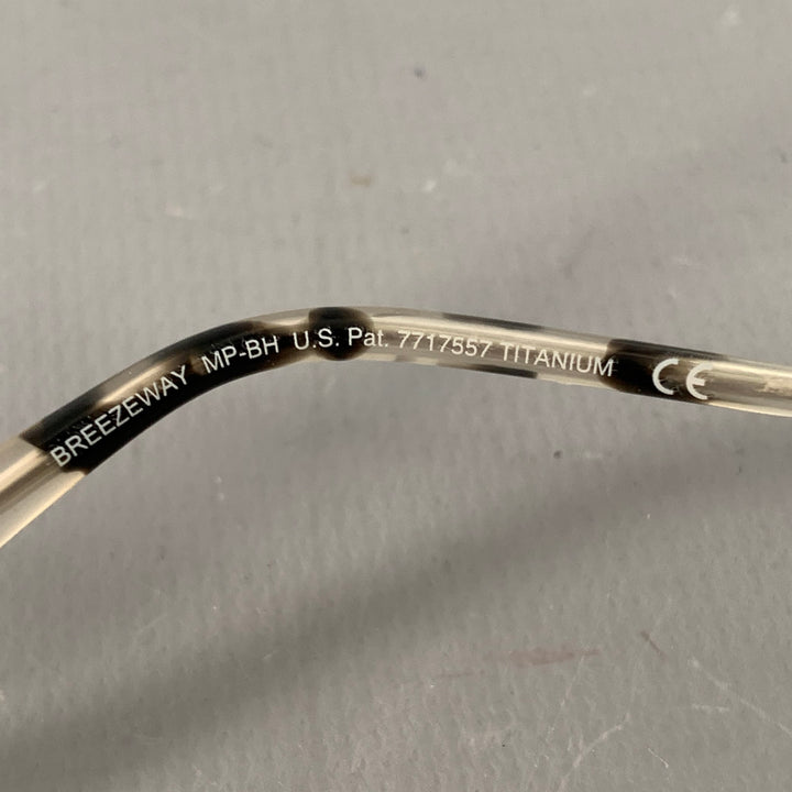MAUI JIM Breezeway Silver Titanium Pilot Sunglasses