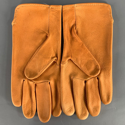 SIR JACK'S Size 9 Tan Deerskin Leather Gloves