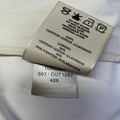BURBERRY LONDON Size 42 Beige Cotton Raglan Coat