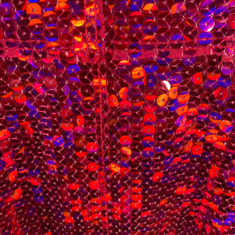 MARC JACOBS Robe droite rouge à sequins en polyester Taille 0