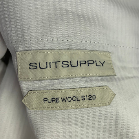SUITSUPPLY Size 42 Heather Grey Wool Notch Lapel Suit