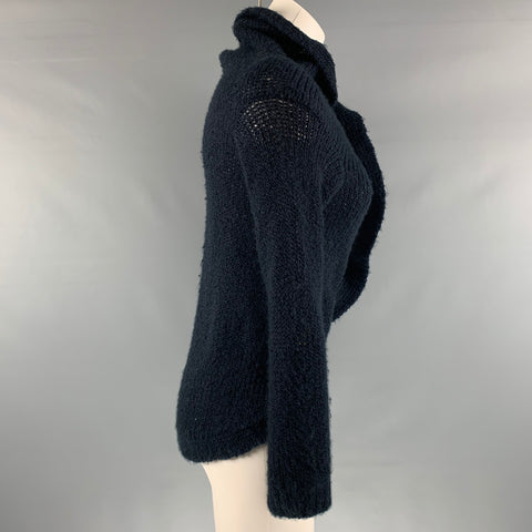 MARNI Cárdigan asimétrico azul marino talla 2