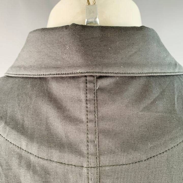 TAYLOR STITCH Size 40 Grey Charcoal Cotton Blend Chore Jacket