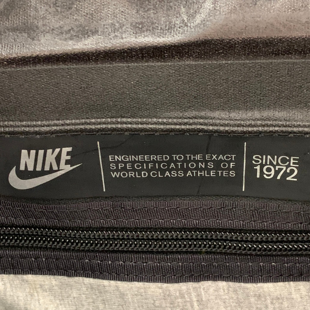 NIKE Eugene Black Logo Polyester Duffle Bag