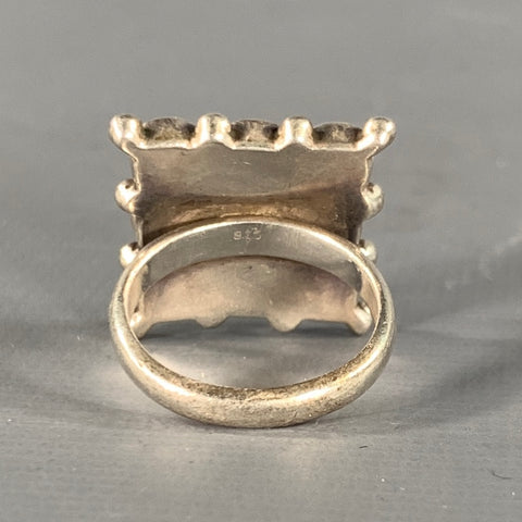 NO BRAND Navarro Ring Size 7 Turquoise Silver Ring