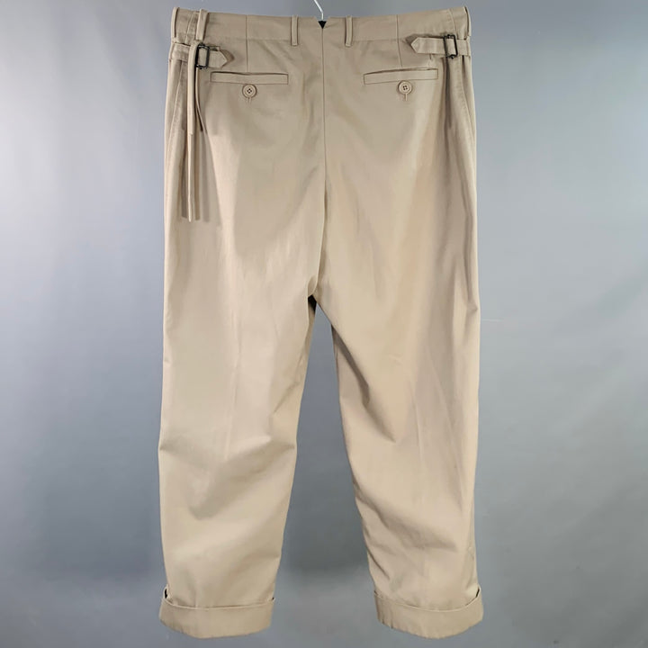 CRAIG GREEN Size L Beige Polyester Cotton Twill Straight Casual Pants