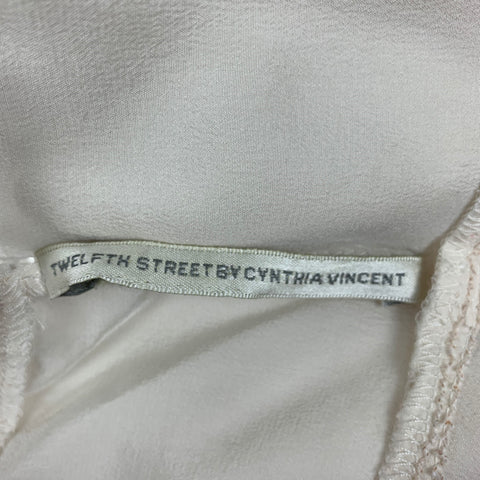 Robe nuisette en soie crème TWELFTH STREET Taille S