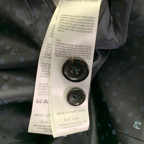 PS by PAUL SMITH Size S Forest Green Wool Notch Lapel Jacket Blazer