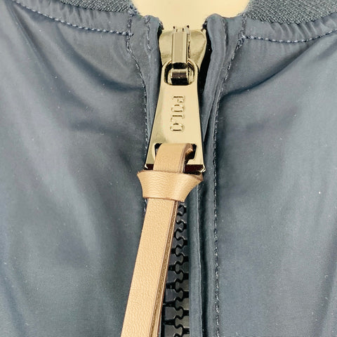 RALPH LAUREN Taille XL Veste Bomber en Polyester Marine