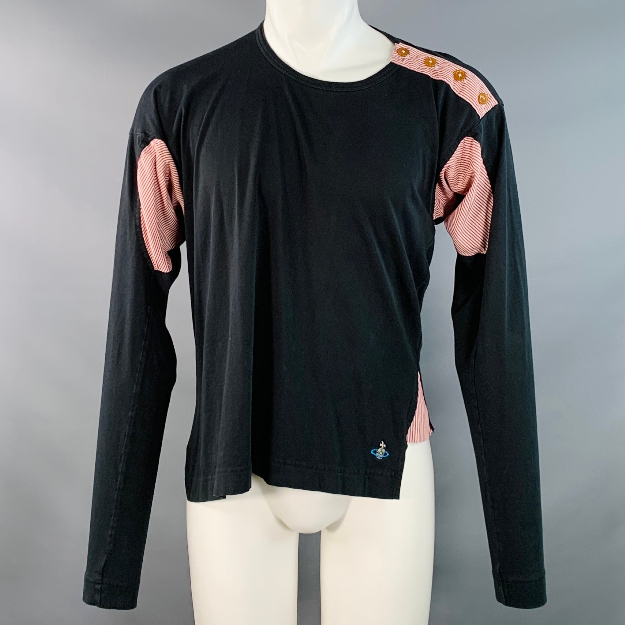 VIVIENNE WESTWOOD ARCHIVE Vintage Size M Black Red White Patches