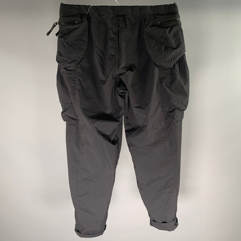 DENIM & DUNGAREE Size M Black Nylon Polyurethane Joggers Casual Pants