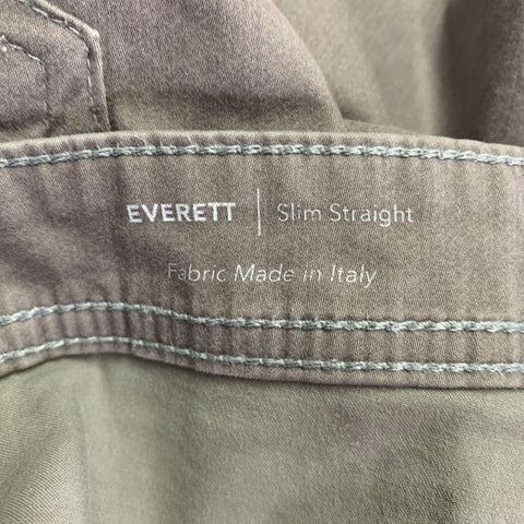 ADRIANO GOLDSCHMIED Taille 36 Everett Gris Taupe Coton Mélangé Jean Coupe Pantalon Décontracté