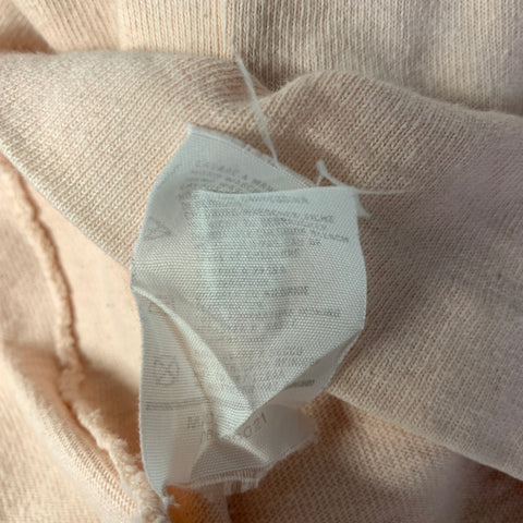 STONE ISLAND Size XL Pale Pink Cotton Buttoned Polo