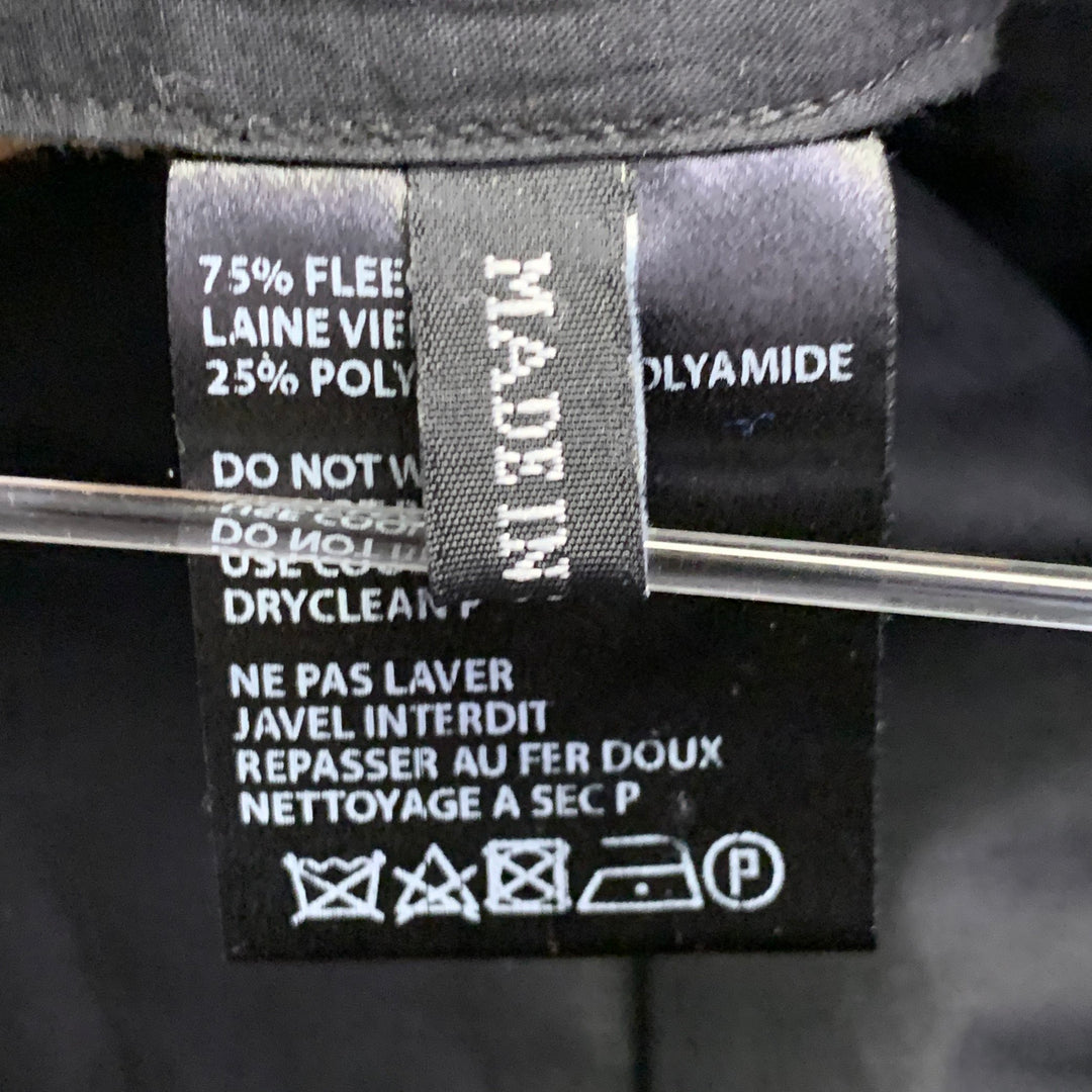 HAIDER ACKERMANN Size 32 Brown Wool Blend Cropped Casual Pants