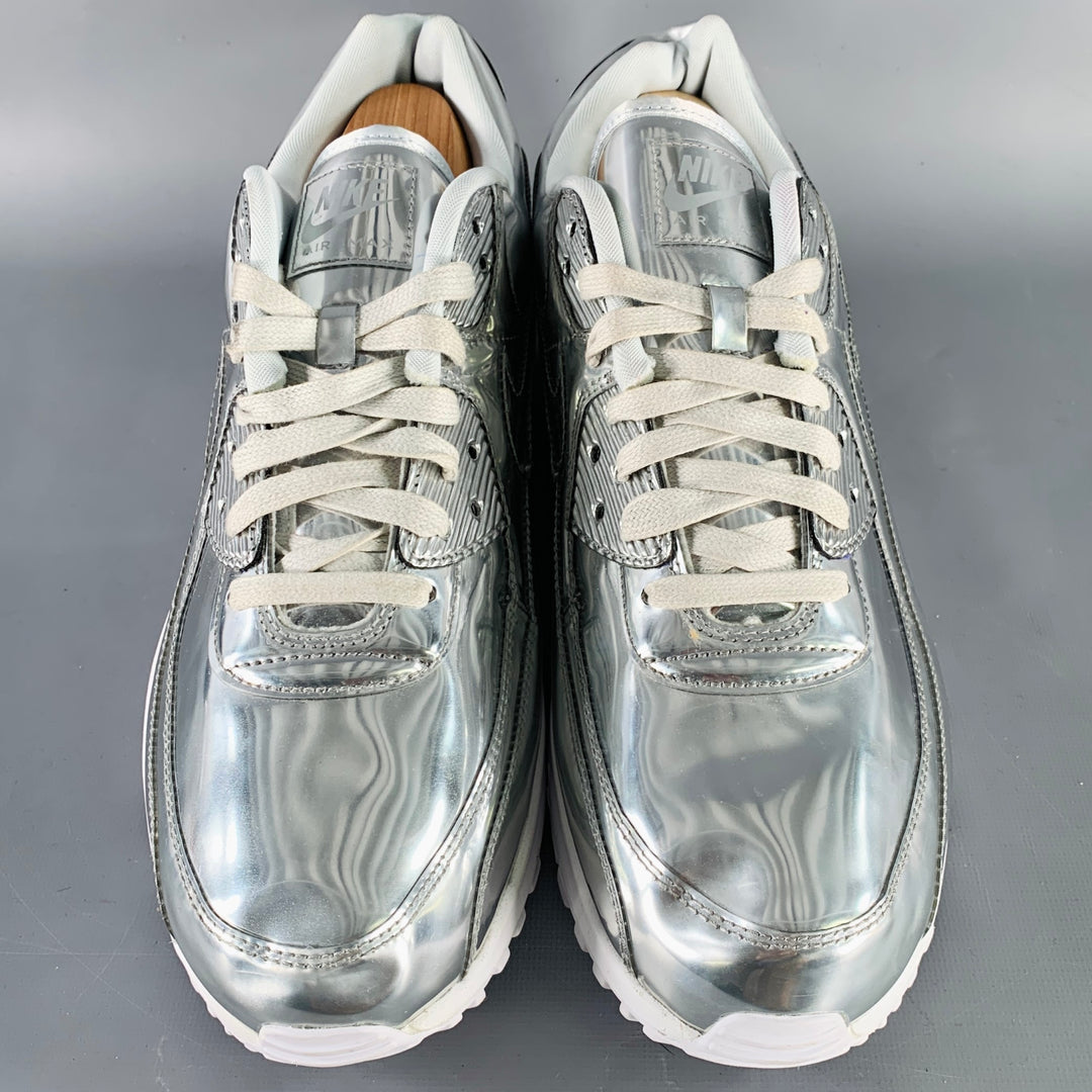 NIKE 2020 30th Anniversary Size 15.5 Silver Metallic Low Top Sneakers