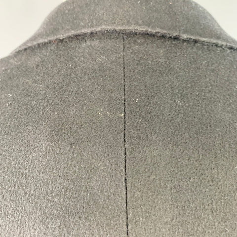 RALPH LAUREN Size 38 Regular Black Cashmere Double Breasted Sport Coat