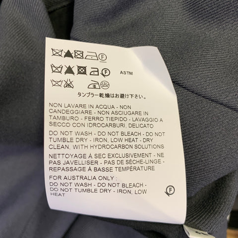 JIL SANDER Size 32 Grey Zip Fly Pants