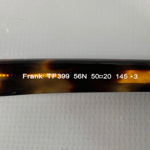 TOM FORD Frank Brown Tortoiseshell Acetate Sunglasses