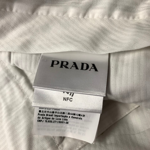 PRADA Chest Size 42 Khaki Cotton  Polyester Notch Lapel 36 29 Suit