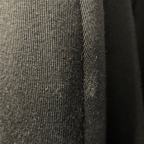 BALENCIAGA FW2020 Size M Black Wool Pagoda Coat