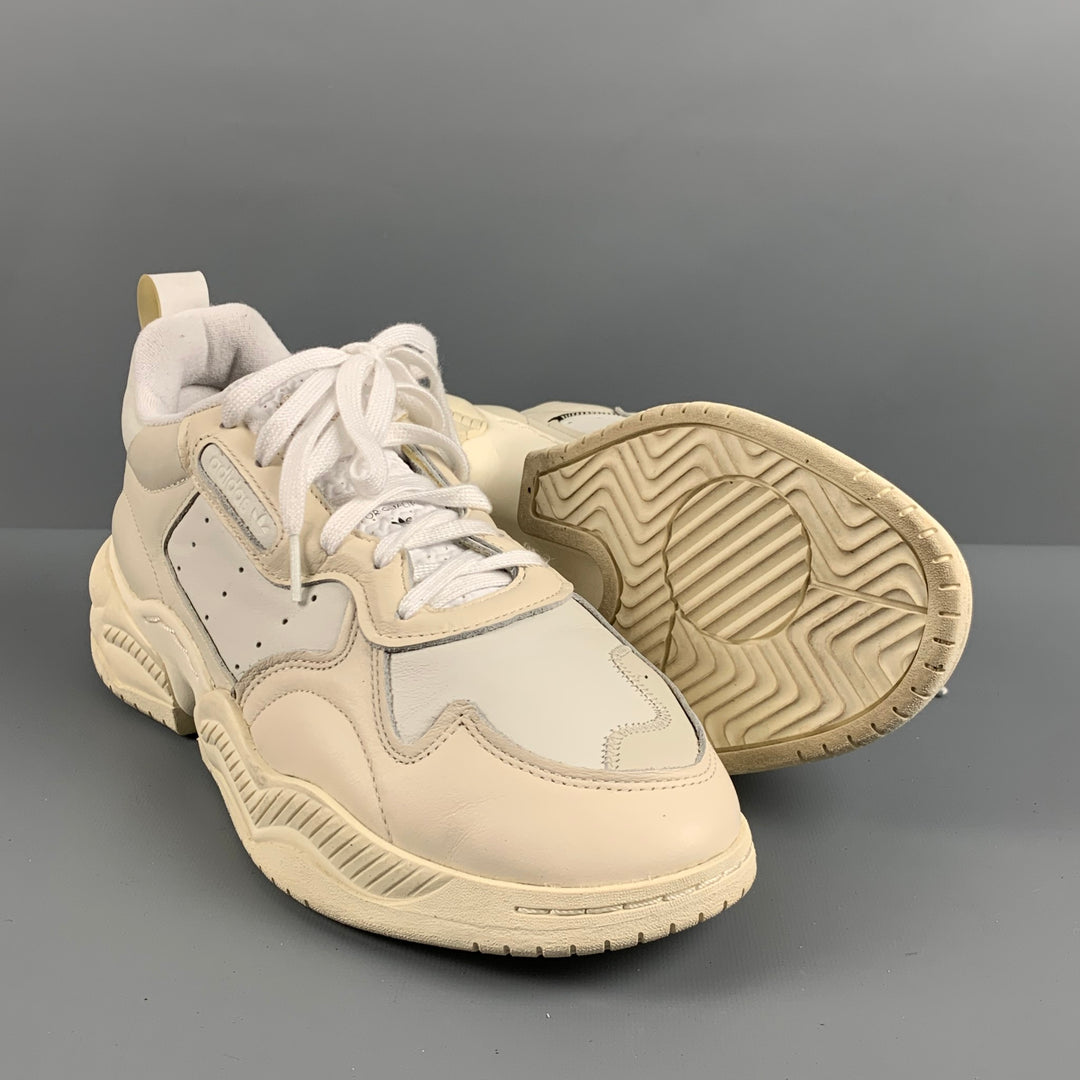 ADIDAS Supercourt RX Size 10 Cloud White Leather Athletic EE6328 Sneak –  Sui Generis Designer Consignment