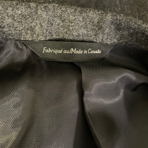 SAMUELSOHN Grey Wool Notch Lapel 36 29 Suit