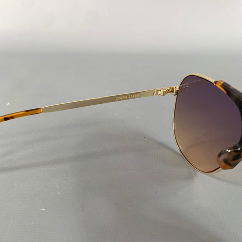 FREYRS Gold Brown 1149-6 Tortoiseshell Sunglasses