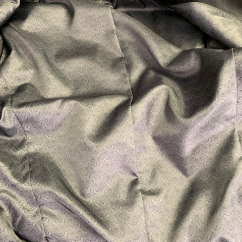ALFANI Size 40 Black Velvet Cotton Single Breasted Sport Coat