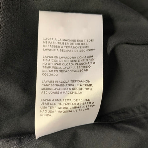 HUGO BOSS Size M Black Cotton Button Up Long Sleeve Shirt