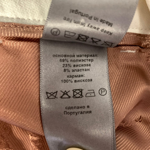ZADIG & VOLTAIRE Size 30 White Polyester Blend Dress Pants